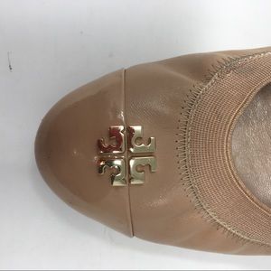 Tory Burch Jolie Logo 65MM Wedge Pumps Size 9